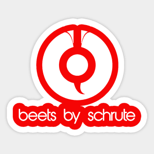 Beets By Schrute Sticker